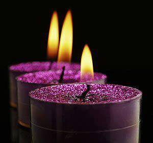 Bougies de noel
